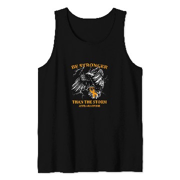 Discover ADHD Ribbon Be Stronger Than The Storm Tank Tops