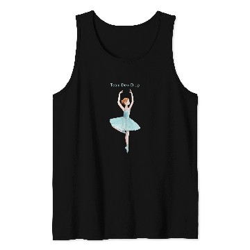 Discover Team Dew Drop Nutcracker Ballet Ballerina Christmas Graphic Tank Tops