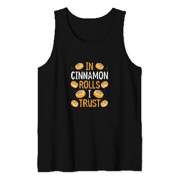 Discover Artisanal Baking Gourmet Cinnamon Rolls Swirl Creamy Baker Tank Tops