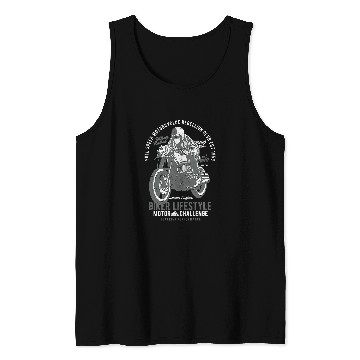 Discover Biker Lifestyle 2Motorcycle Club Style Tank Tops