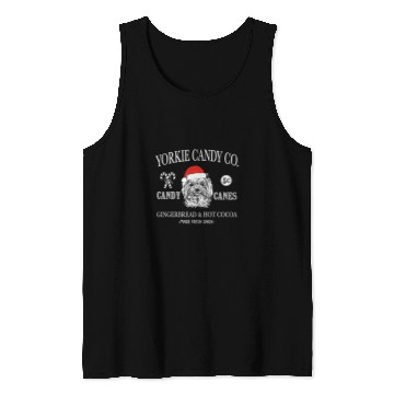 Discover Funny Santa Yorkshire Terrier Mom Christmas vintages Holiday Tank Tops