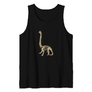 Discover Dinosaur Pet Bones Brachiosaurus Apatosaurus Brontosaurus Tank Tops