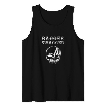 Discover Bagger Swagger Motorcycle Chopper Bagger Tank Tops