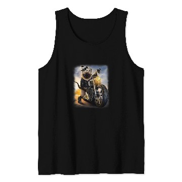 Discover Biker Cat Riding Chopper Motorcycle 21 Tank Tops