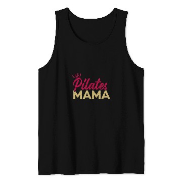 Discover Pilates Mama Fitness Coachs Workout Exercise Instructors Tank Tops