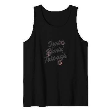 Discover American Motorcycle Highway Tour 79 Just Passing   Back Tank Tops