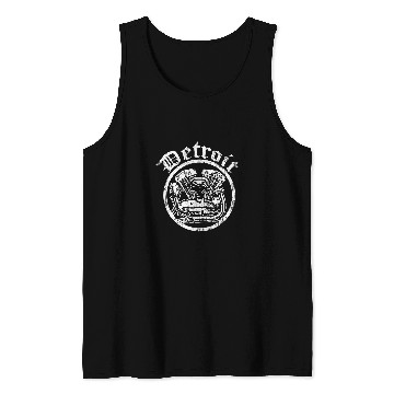 Discover Trendy Detroit Motorcycle Engine Tank Tops