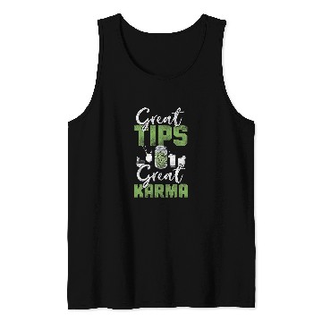 Discover Bartender Mixologist Great Tips Great Karma Tank Tops