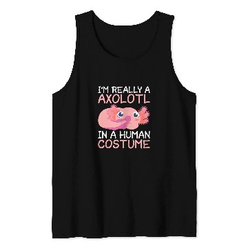 Discover Axolotls Pet Salamander Case 21 Tank Tops