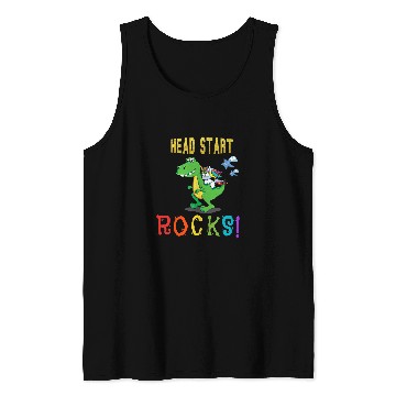 Discover Unicorn Pet Back to school Head start rocks dinosaurunicorn Tank Tops