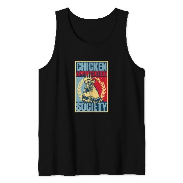 Discover Chicken Pet for men Appreciation Society Tank Tops
