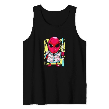 Discover Red Alien Visitor Priest Fancy Dress Tank Tops