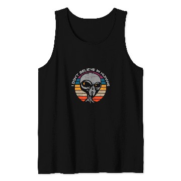 Discover Aliens UFO Lover UFO Space Galaxy Tank Tops