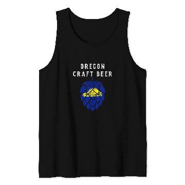 Discover Beaver Pet 195 Oregon State Flag USA Tank Tops