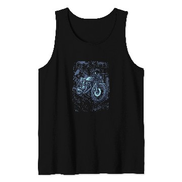 Discover Biker Old School vintages Rider Motorcycle Design Tank Tops