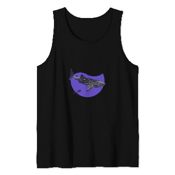 Discover Shark Pet Swimming Diving Reef Sea Life Tank Tops