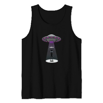Discover Aliens UFO Ancient Aliens Alien UFO Tank Tops