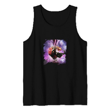 Discover Chicken Pet Tornado Cat Riding Chicken With Bacon Tank Tops
