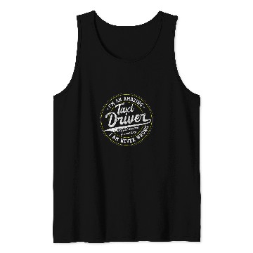 Discover Amazing Taxi Driver Tank Tops