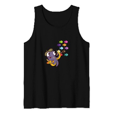 Discover Octopus Pet tentacles Drawing Tank Tops