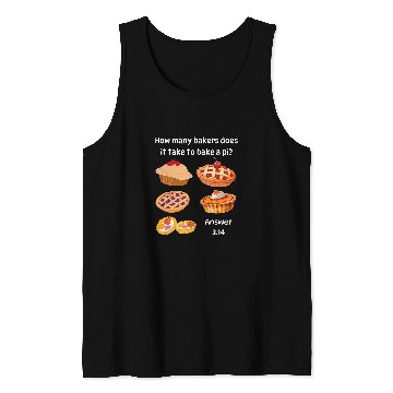 Discover Pi Day 3 14 Dessert Baker Multi Pie Mathematics Teacher Meme Tank Tops