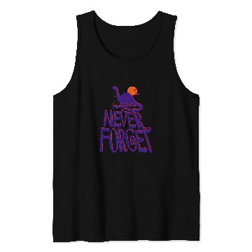 Discover Dinosaur Pet Never Forget Crying Purple Brontosaurus Tank Tops