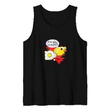 Discover Chicken Pet Frohe Ostern fried egg funny chick chicken eggs Tank Tops