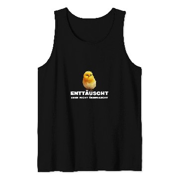 Discover Chicken Pet Disappointed but not surprised grumpy Cute Chicken German Tank Tops