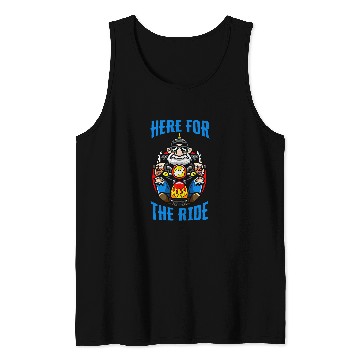 Discover Motorcycle Biker Here For the Ride Motorcyclist Tank Tops