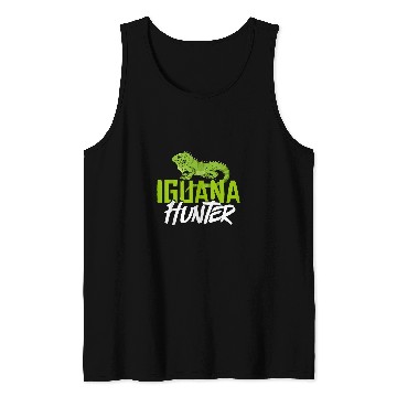 Discover Iguana Pet Cage Hunting Reptile 2 Tank Tops