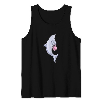 Discover Dolphin Pet Gift Fitness Dumbbells Sports Tank Tops