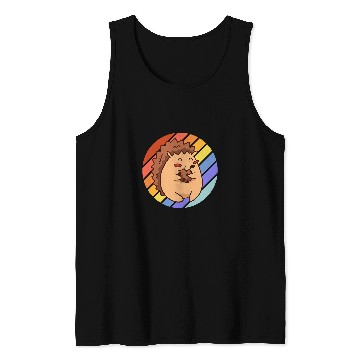 Discover Hedgehog Pet Little Hedgehogs eats cookie 2 Tank Tops
