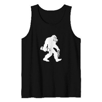 Discover bigfoots Pest Control Cryptid Exterminator Sasquatch Tank Tops