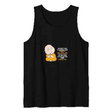 Discover Buddha Monk Namaste Control Thoughts Stop Them Buddhism Tank Tops