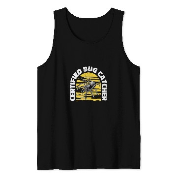Discover Bug Hunter Insect Bug Catcher Bug Collecting Entomologist Tank Tops