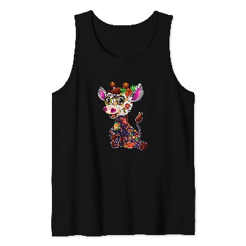 Discover Giraffe Pet Sugar Skull Giraffes  for Women Day of the Tank Tops