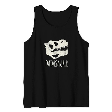 Discover Dinosaur Pet DadaSaurus Dinosaur family Skeletons Rex Tank Tops