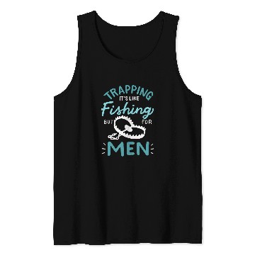 Discover Beaver Pet Trapping Hunter Tank Tops