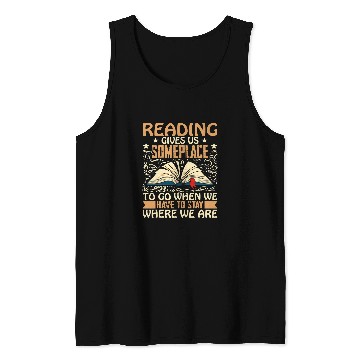 Discover Book Fun Librarian Themed Book Club Reading Book Lovers Literature Tank Tops