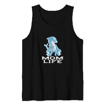 Discover Dolphin Pet Gift Mama Mom Life Mommy Mama Family Mothers Day Tank Tops