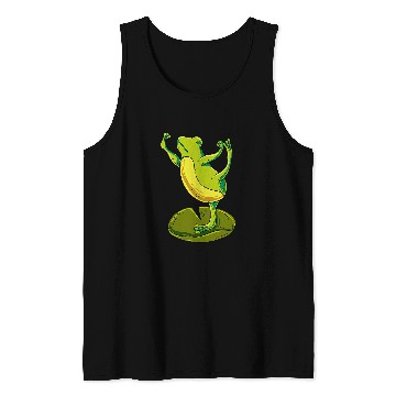 Discover Frog Pet Yoga Frog Yoga Toad Tank Tops