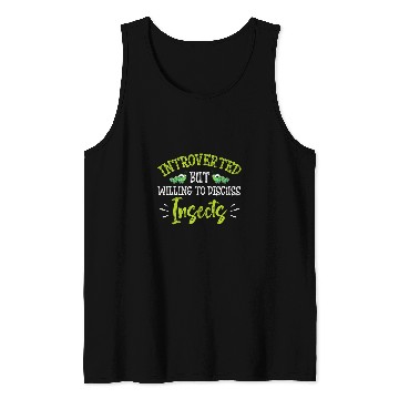 Discover Insect Bug Entomology Future Entomologist 22 Tank Tops