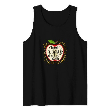 Discover An Apple a Day Keeps the Doctor Away Tank Tops