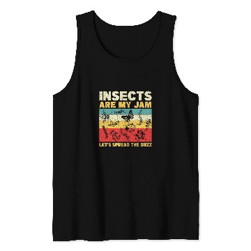 Discover Entomologist Bug Identification Science Insect Stuff 210 Tank Tops