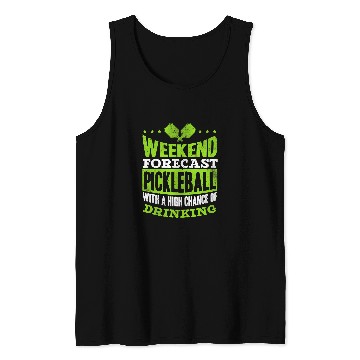 Discover Sport Pickleball Paddle Graphic Women Men Pickleball Player 2 Tank Tops