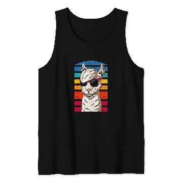 Discover Llama Pet Rainbow Alpaca Llama Fun with sunglasses for women and men Tank Tops
