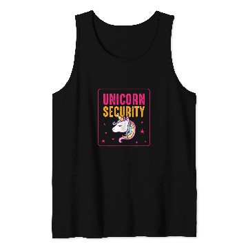 Discover Unicorn Pet SECURITY 2 Tank Tops