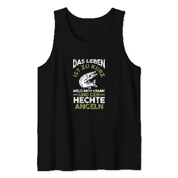Discover Fishing Fun Pike Tank Tops