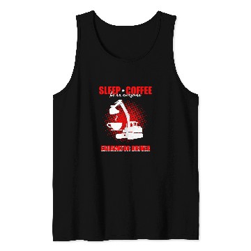 Discover Excavator Fun Operator Quote for Excavator Sand Digger 15 Tank Tops