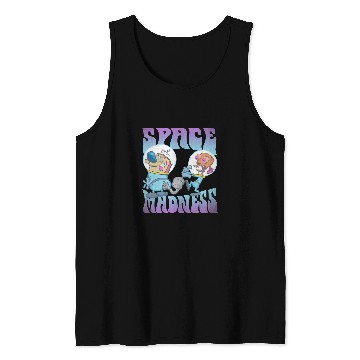 Discover Astronaut Job Ren and Stimpy Space Madness Astronaut Tank Tops